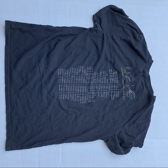 U2 Innocence Experience Tee 2015 Black Soft Cotton - Picture 4 of 4